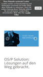 Mobile Screenshot of osp-solution.de